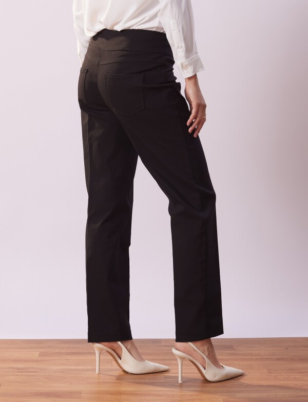 Pantalon Pull On NEGRO