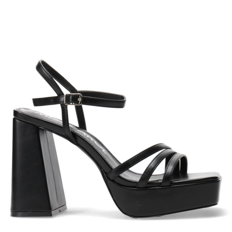 Sandalias de Mujer Miss Carol JAKAR de fiesta con taco Negro