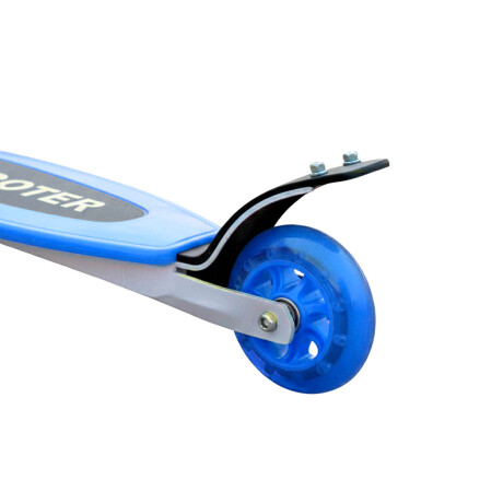 Monopatín Tripatin Aluminio Plegable Regulable Scooter Azul