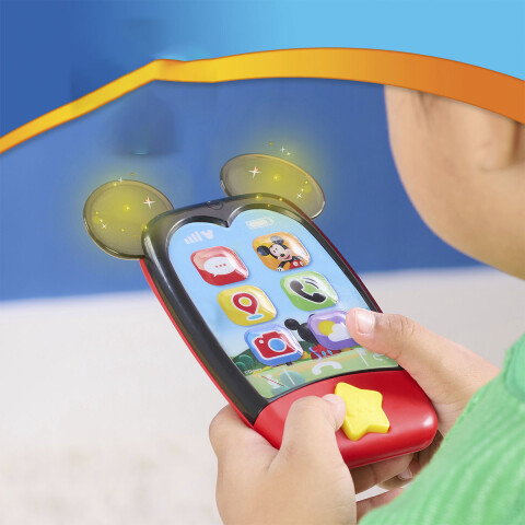 Celular Didáctico Clubhouse Mickey Mouse con Luz y Sonido U