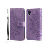 Flip cover Samsung Galaxy A03 Core diseño mandala violeta Flip Cover Samsung Galaxy A03 Core Diseño Mandala Violeta