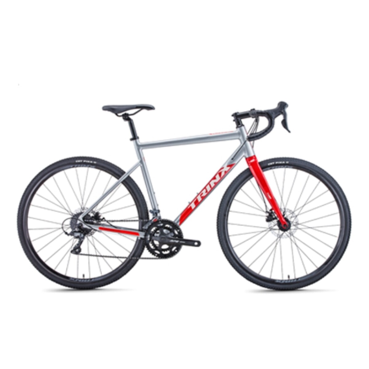 Bicicleta Trinx Gravel Climber 2.1 - Gris 