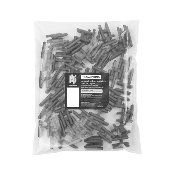 Separadores losa hormigón tipo silla 25x30mm 100un -TRAMONTINA TN1569