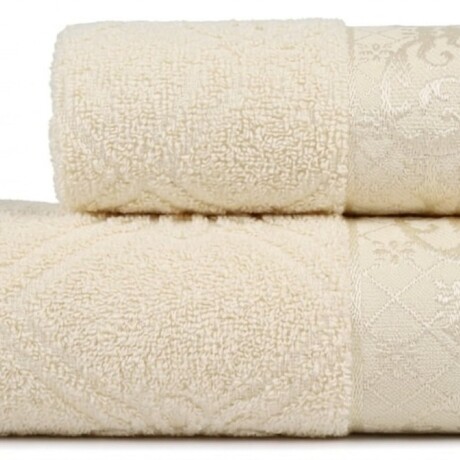Juego De Toallas Baño Y Rostro Imperial 80x1,40 50x80 Cm Off white