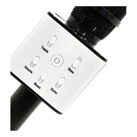Micrófono Karaoke bluetooth inalámbrico parlante USB Negro