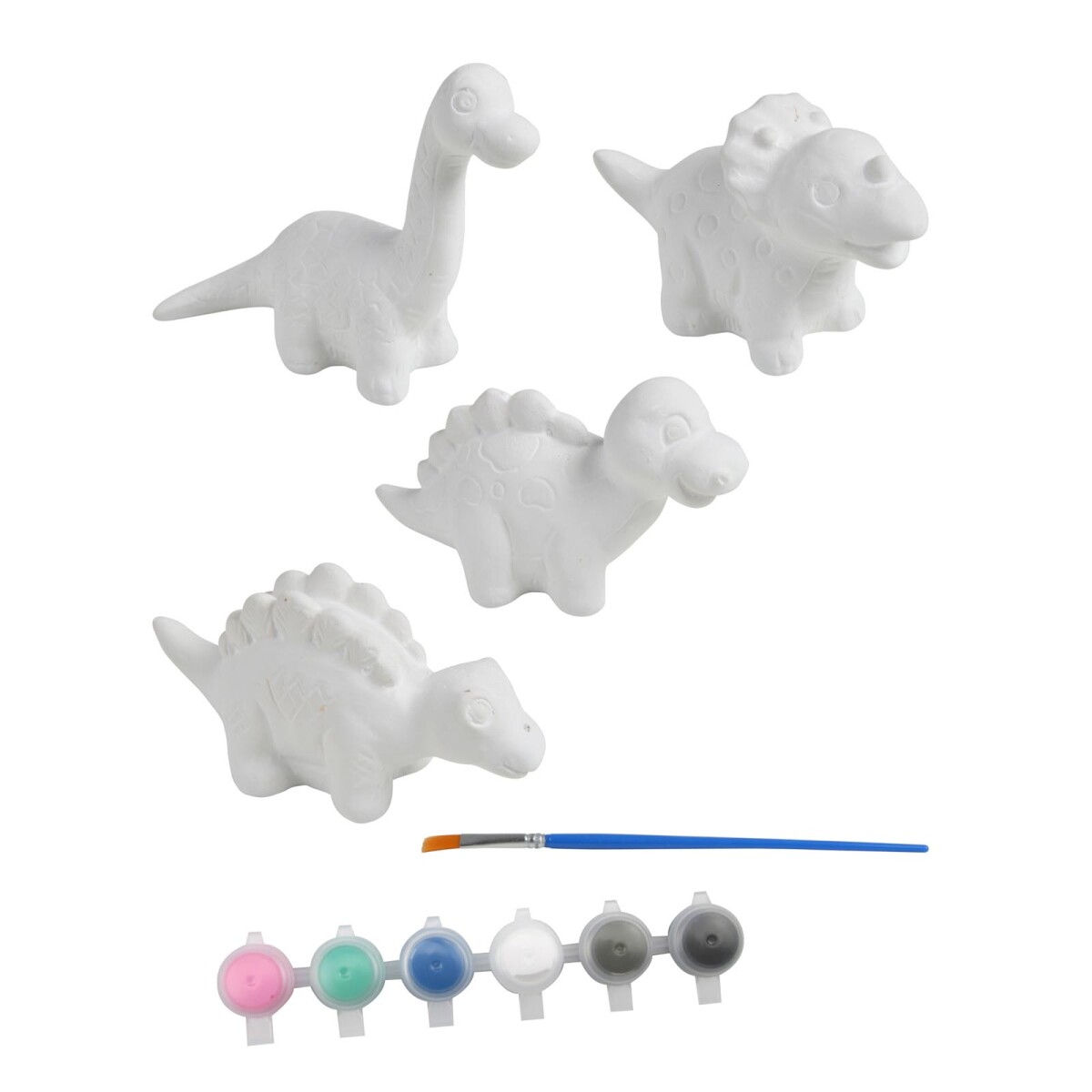 SET DE 4 FIGURAS - CERAMICA DINOS 