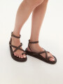 Sandalia Cattalea Chocolate