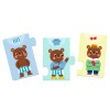 Puzzle El osito de peluche se viste Djeco Puzzle El osito de peluche se viste Djeco