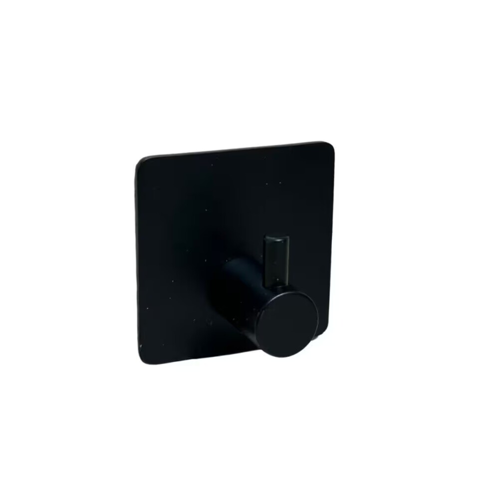 Percha autoadhesiva Negro Mate GC Percha Autoadhesiva Negro Mate Gc