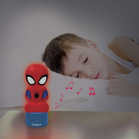 Veladora 3D con Luz LED y Parlante Lexibook Spiderman