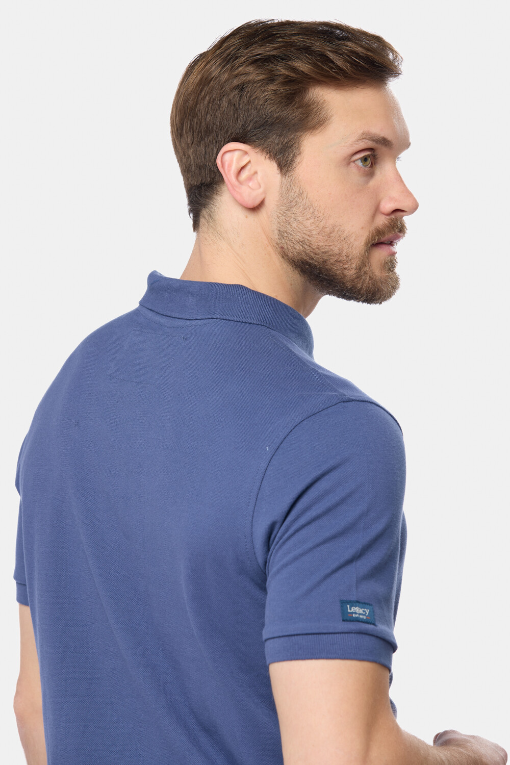 REMERA POLO LISA PIQUÉ Piedra