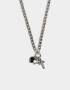 Collares Cortos Con cruz Set De Collares Con Cruz Strass - Plateado Antique Silver