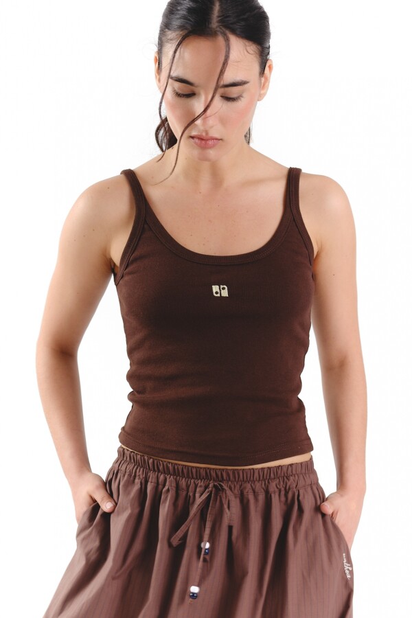 Musculosa Lima PRE ORDER Chocolate