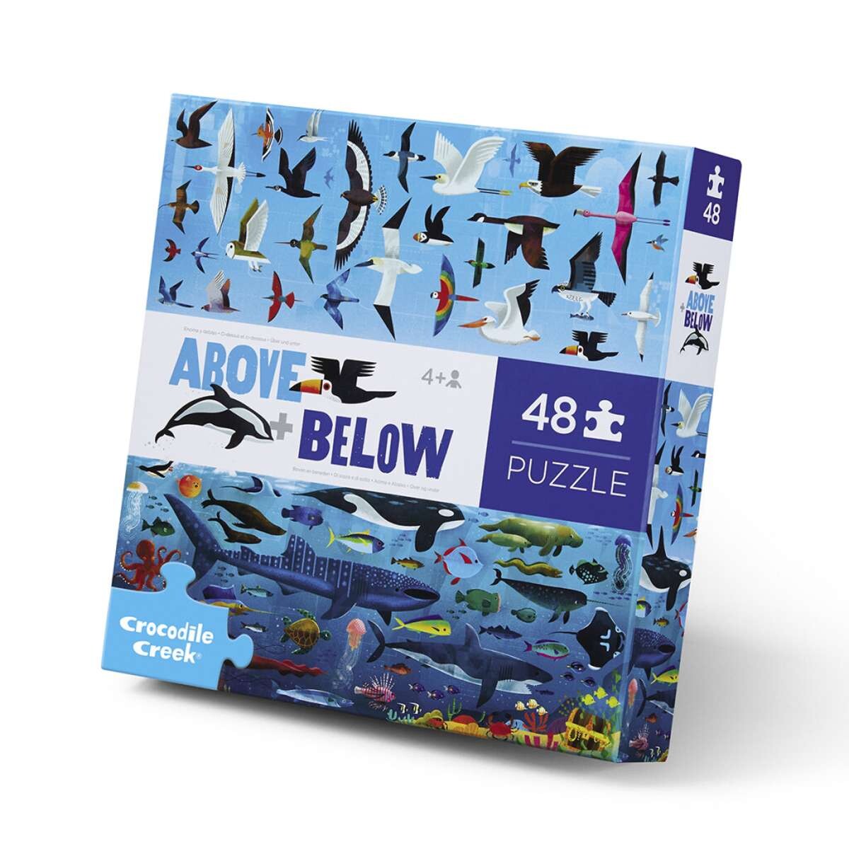 Puzzle Crocodile Creek 48 Piezas 45 cm x 60 cm - Animales 