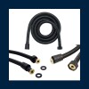 Kit Monocomando de Ducha sin Transferencia Negro Wico Kit Monocomando De Ducha Sin Transferencia Negro Wico
