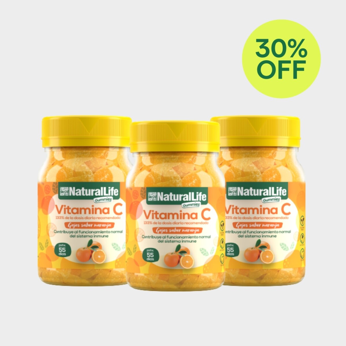 Vitamina C Gummies - 3un. 30% off 