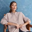 CAMISA ALLIE DELFI CHOCOLATE