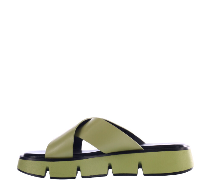 Sandalia de Mujer Miss Carol MINICOY con tiras cruzadas Verde