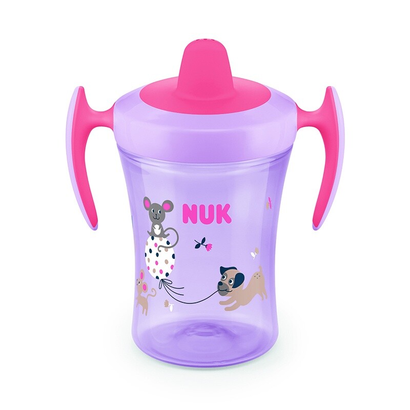 Vaso Nuk Trainer 6m+ 230 Ml. Rosa Vaso Nuk Trainer 6m+ 230 Ml. Rosa