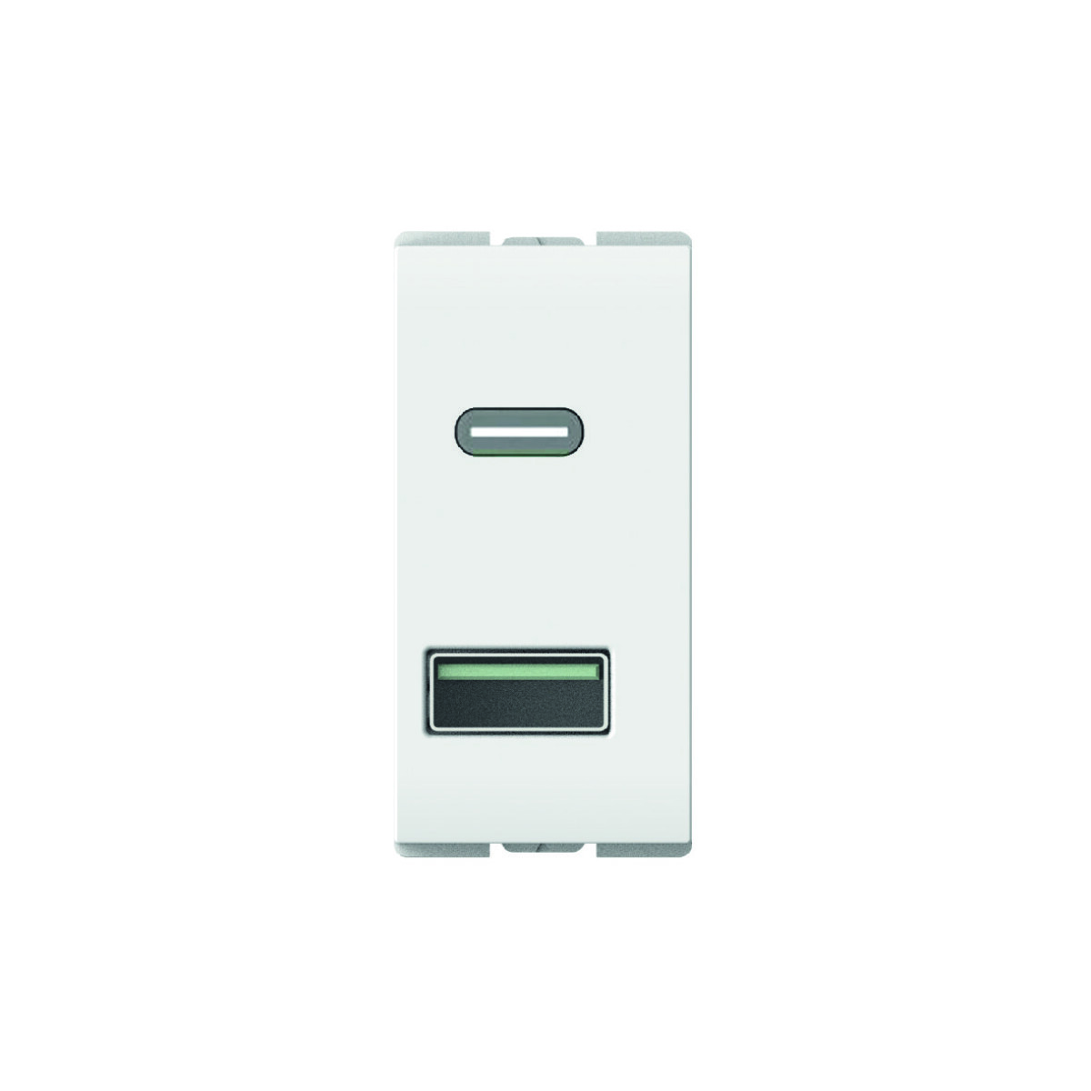 Módulo Blanco USB A+C Línea Origen ABB 
