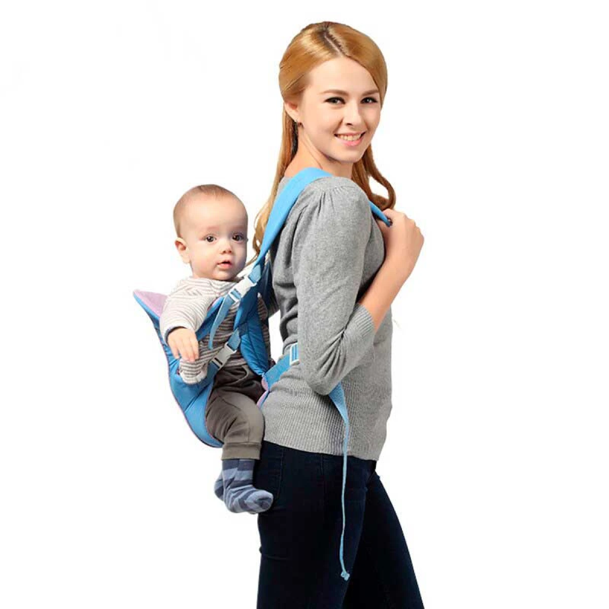 SILLA PARA CARGAR BEBE TELA 50X26CM 26143 