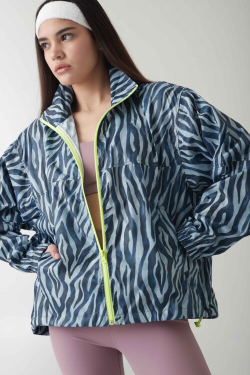 Campera Feme Cebra