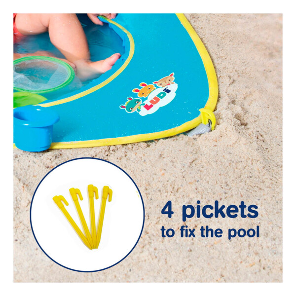 Set Mini Piscina Plegable Infantil Playa Ludi Juguetes Arena Set Mini Piscina Plegable Infantil Playa Ludi Juguetes Arena