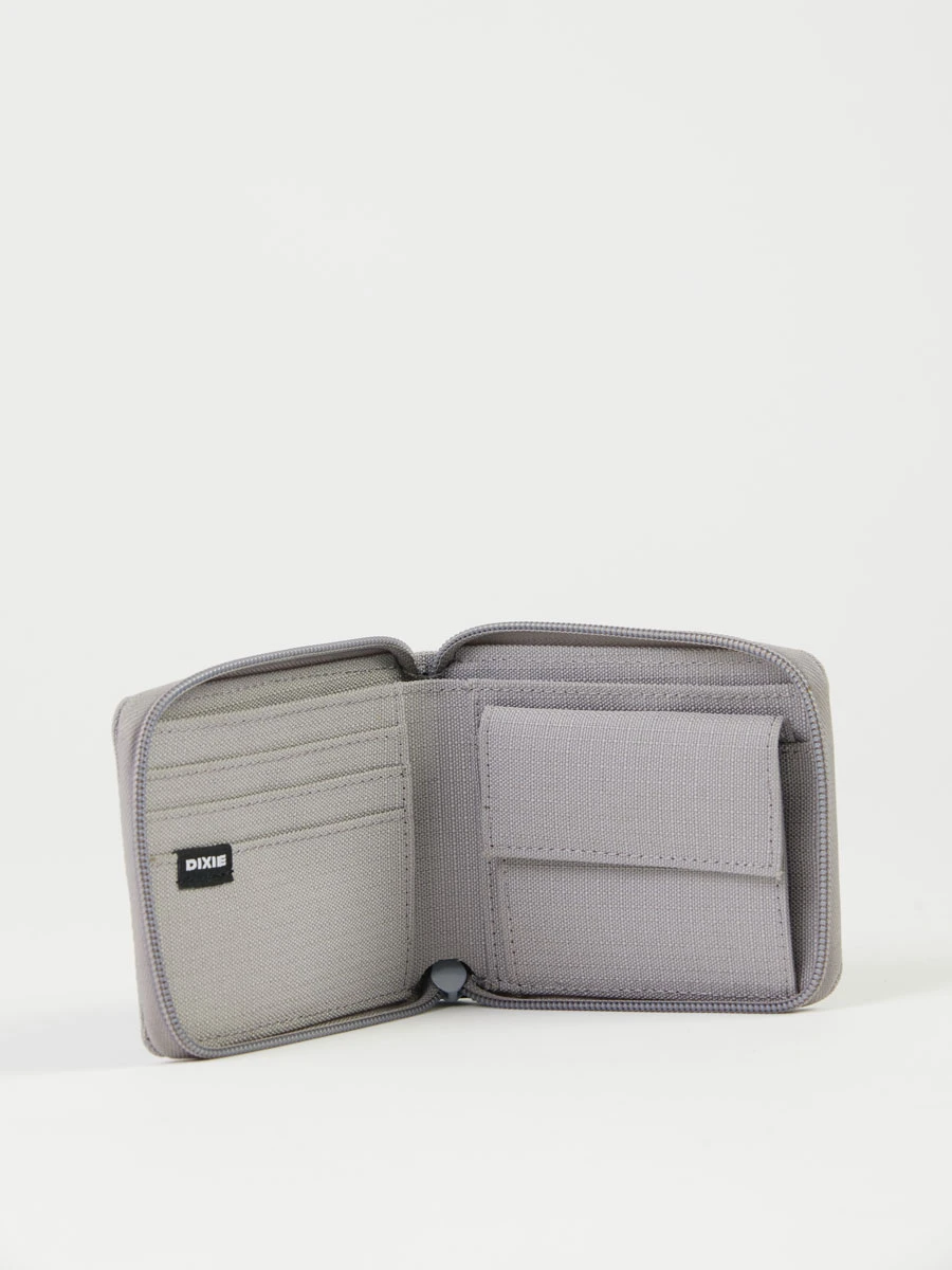 BILLETERA MYKE DIXIE Gris Oscuro