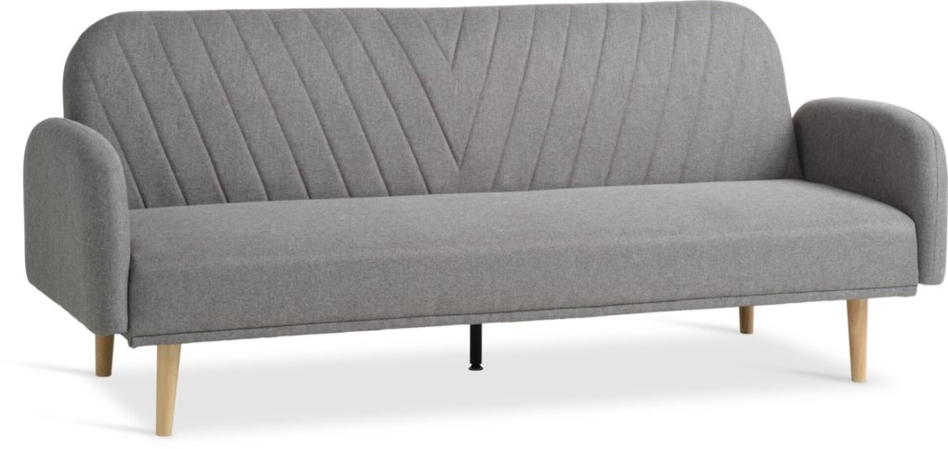 Sofá cama PARADIS 3 cuerpos tela gris claro 