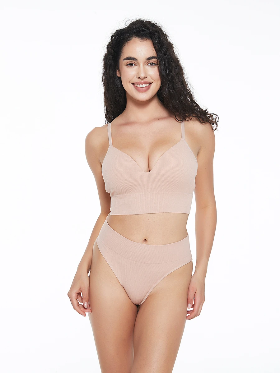 BOMBACHA TIRO ALTO - NUDE 
