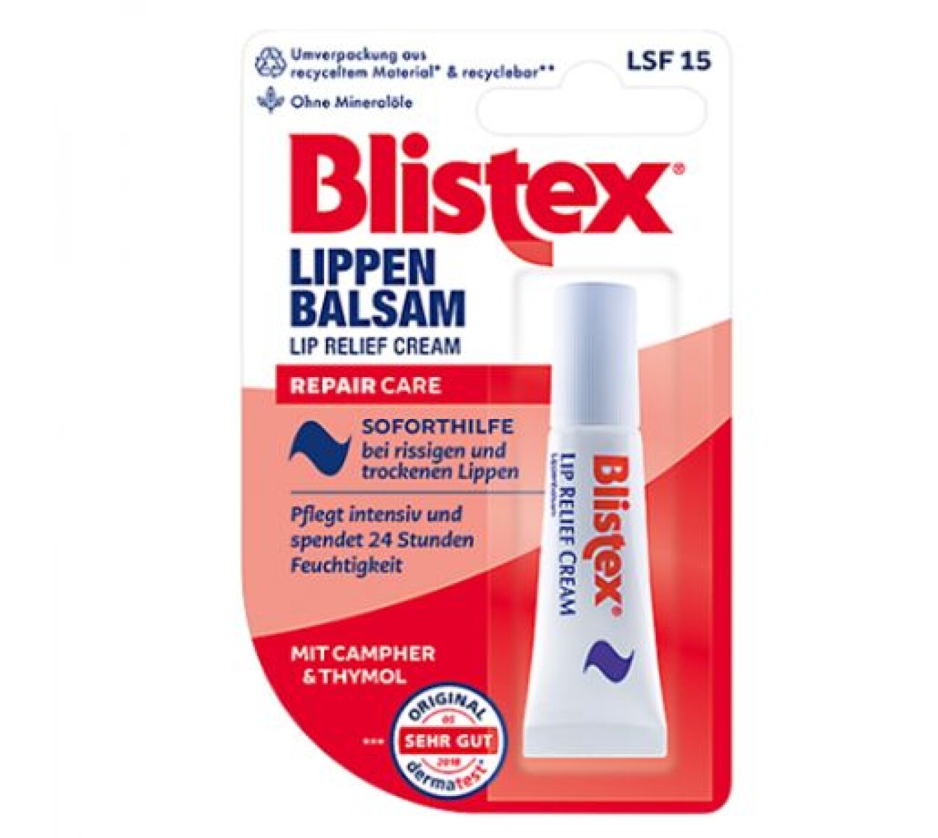 Blistex Bálsamo Labial En Crema Fps15 