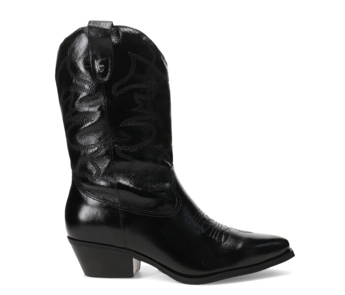 Botas de Mujer Bottero caña media tejana 347706 Negro