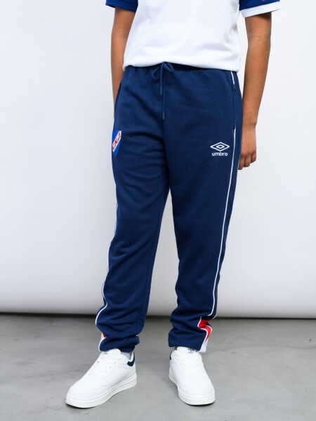 PANTALÓN DOLMAN Nacional Junior Azul Marino, Rojo, Blanco