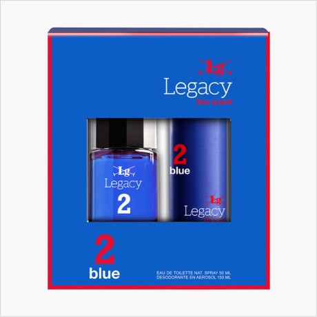 Perfume Legacy Cofre 2 Blue Natural Edt 50ml Perfume Legacy Cofre 2 Blue Natural Edt 50ml