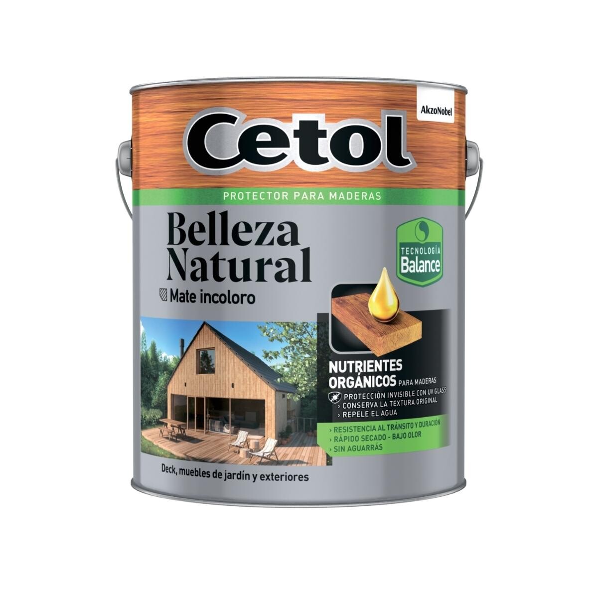 CETOL BALANCE BELLEZA NATURAL MATE INCOLORO 4 LT - N/A 