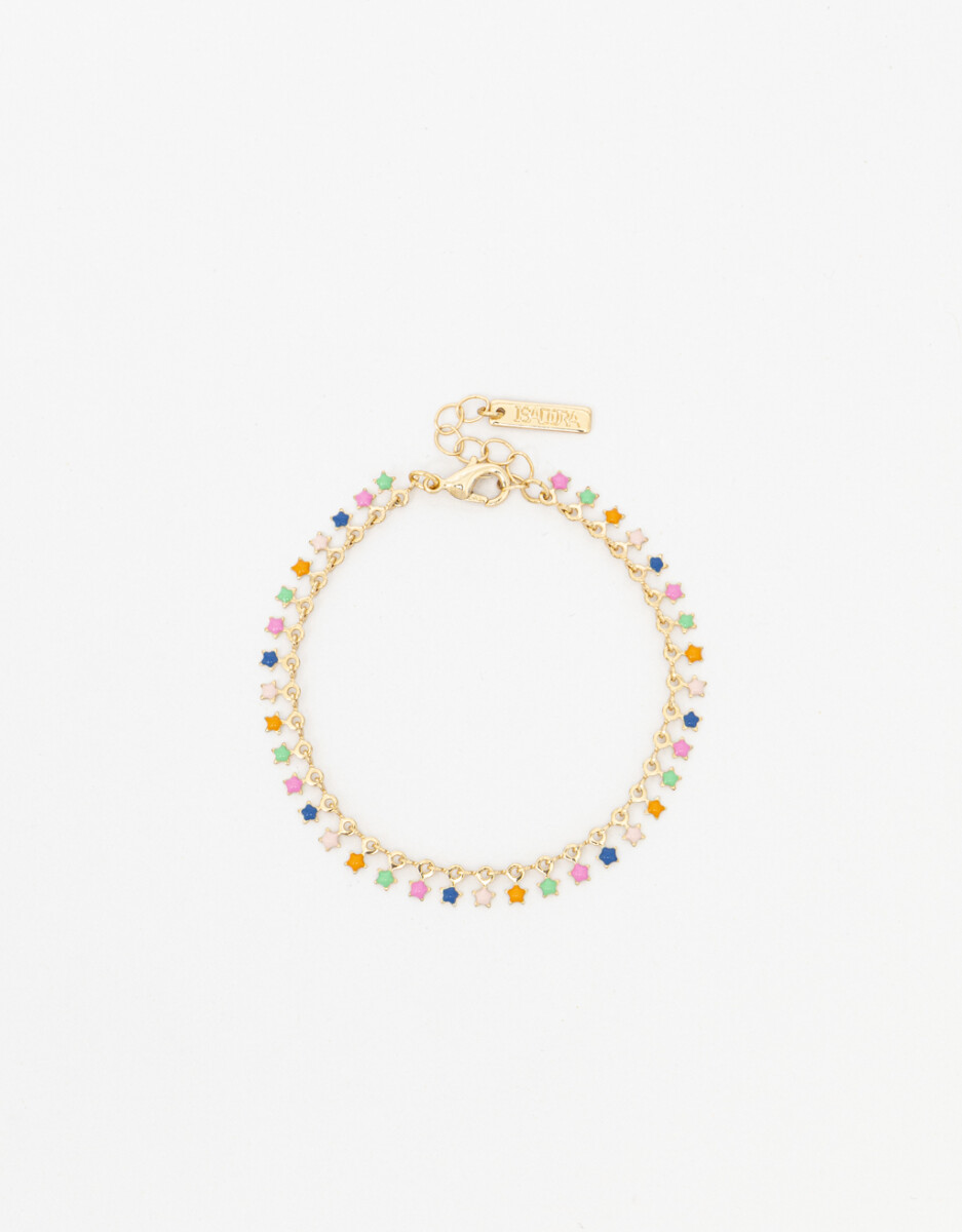 Pulsera Flexible Estrellas 