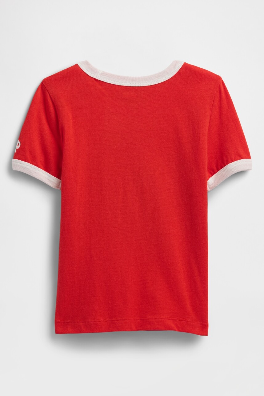 Remera Marvel Toddler Niño Poster Red 527