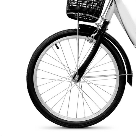 Bicicleta Plegable Paseo Rod 20 Dama Niña Accesorios Negro