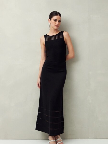 MUSCULOSA D.CASSIN LULU NEGRO