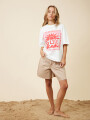 T-SHIRT BRULA RUSTY Blanco