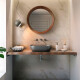 SEMI GRES PARA PISO Y PARED DE 31X120 BLANCO CON VENTAS GRISES ACETINADO RECTIFICADO PEI IV LUME GAMAS DE BLANCO