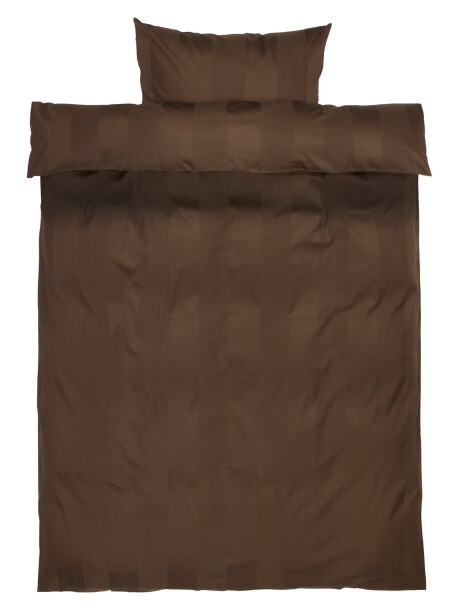 Juego funda nórdica satén BARBO 155x220 marrón Juego funda nórdica satén BARBO 155x220 marrón