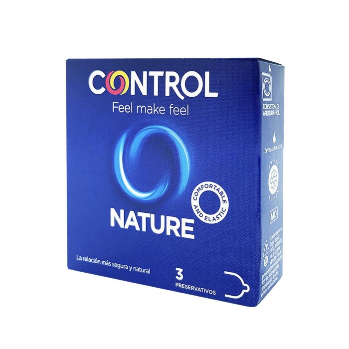 CONTROL ADAPTA NATURE CONDOMS CJ X 3 UNI única