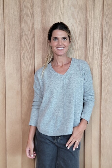 Sweater Chalten Gris Melange