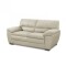 Sillón 100% Cuero - 2 Cuerpos Premium Arena