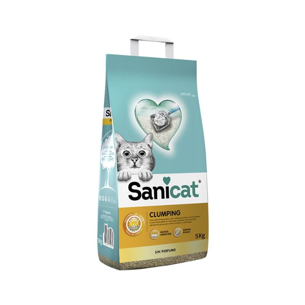 SANICAT CLUMPING 5KG - Sanicat Clumping 5kg 