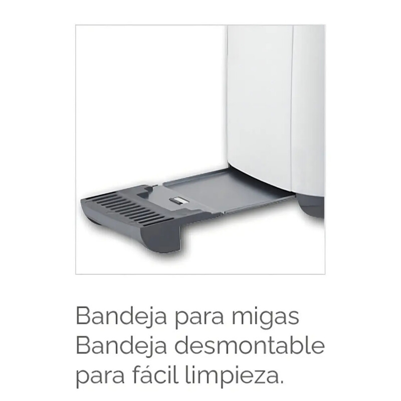 Tostadora Punktal 4 Panes 1400W 7 Niveles Blanca Tostadora Punktal 4 Panes 1400W 7 Niveles Blanca
