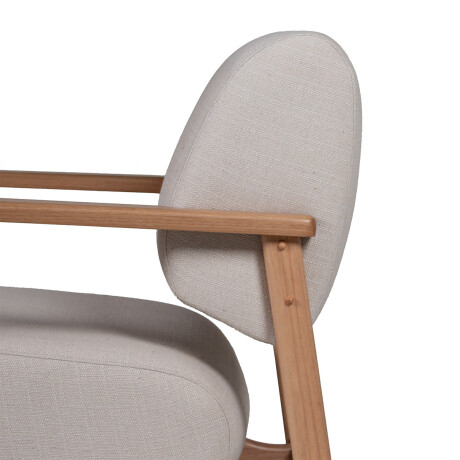 Butaca Toscana - Tela Rústica 218-G2 (Cruda)