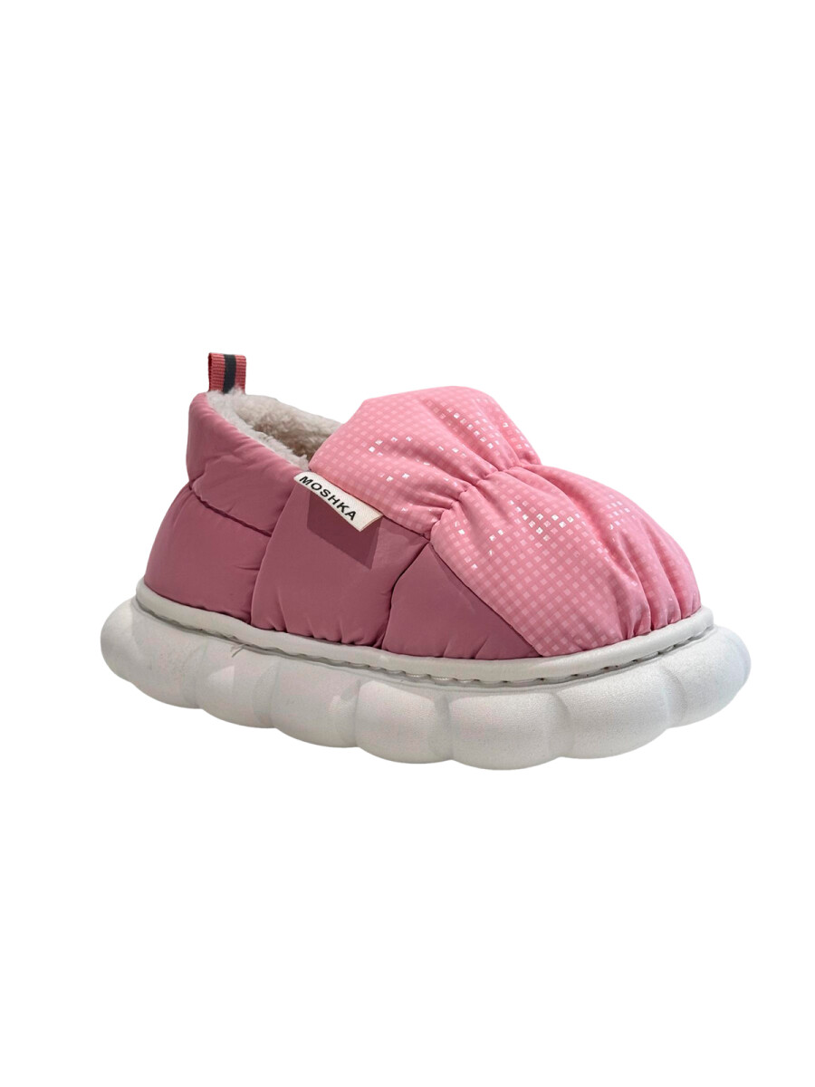 Pantufla De Niño Rosada 