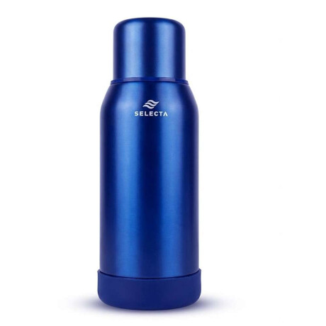 TERMO 750ML DOBLE PARED AZUL NOVA